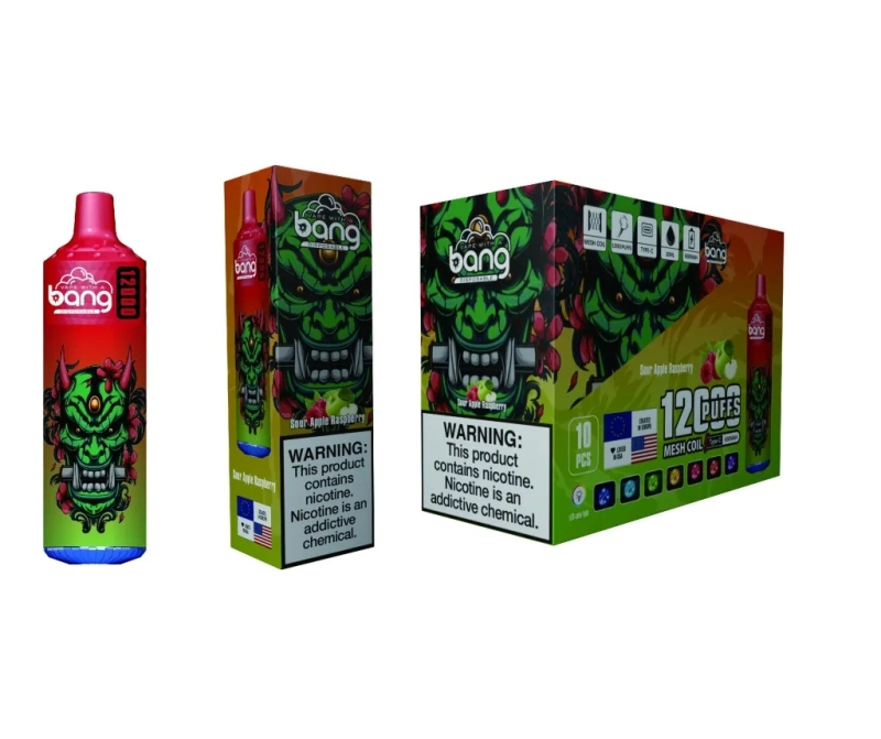 BANG 12000 Puffs 0% 2% 5% Low Nicotine Bulk Buy Rechargeable Disposable Vapes Pen Wholesale