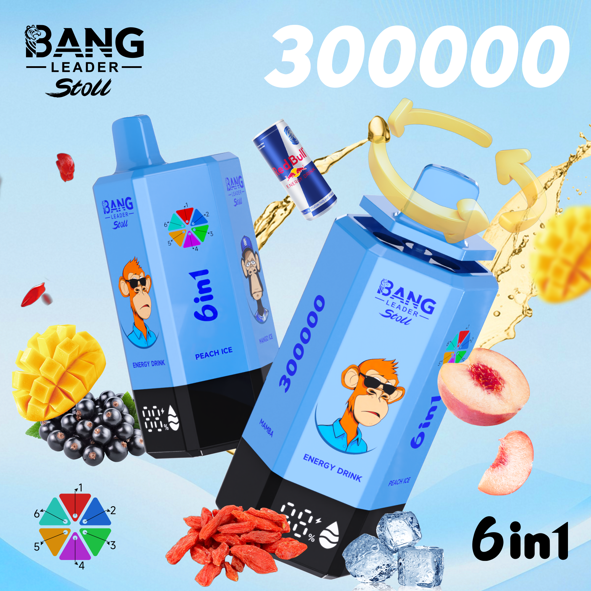  Bang Leader Stoll 300K 6 v 1