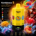 Duhové cukrovinky, třešňová cola ice, Love 666, mangový led – kombinované příchutě VOPVOP vape