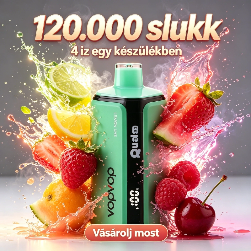 120k 4in15.LEMON LIME & STRAWBERRY ICE & RASPBERRY WATERMELON & FIZZY CHERRY