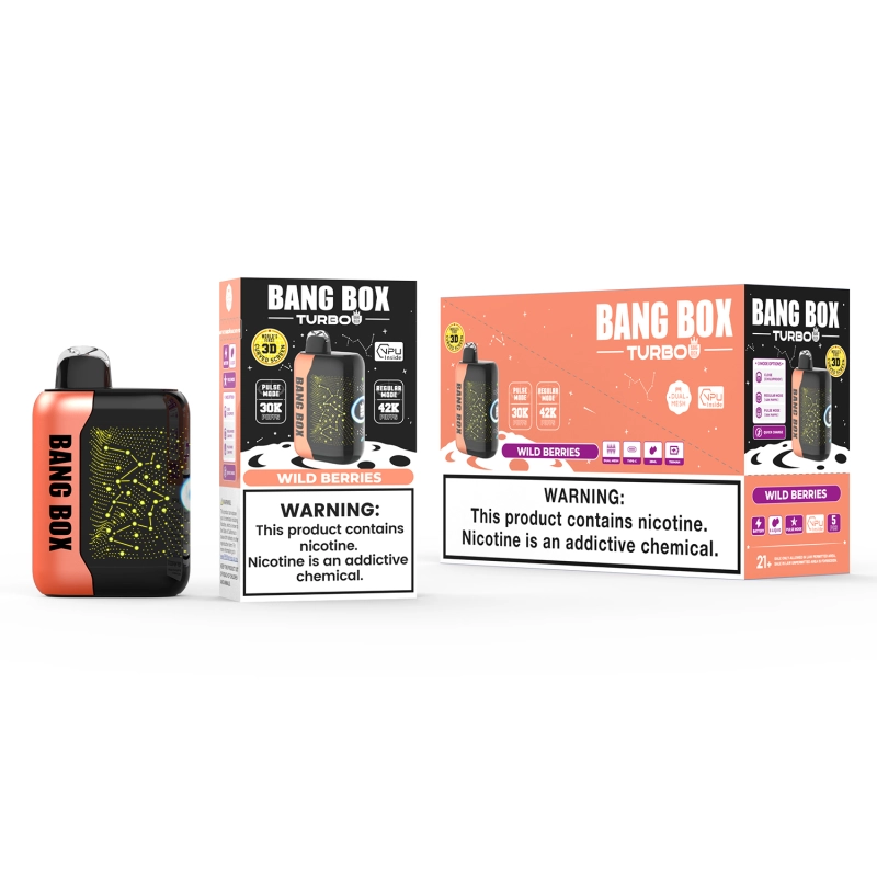 Bang Box TURBO 42000 puffs disposable starry sky electronic cigarette