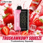 Frutti Bar Truskawkowy Squeeze 25000 buchów jednorazowy e-papieros, smak truskawkowy