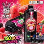 Bang Legend 150000 Puffs Cigarro Eletrônico Descartável, Melancia e Frutas Vermelhas