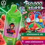 UZY 6 az 1-ben 150000 slukkos eldobható vape, görögdinnye és eper ízek
