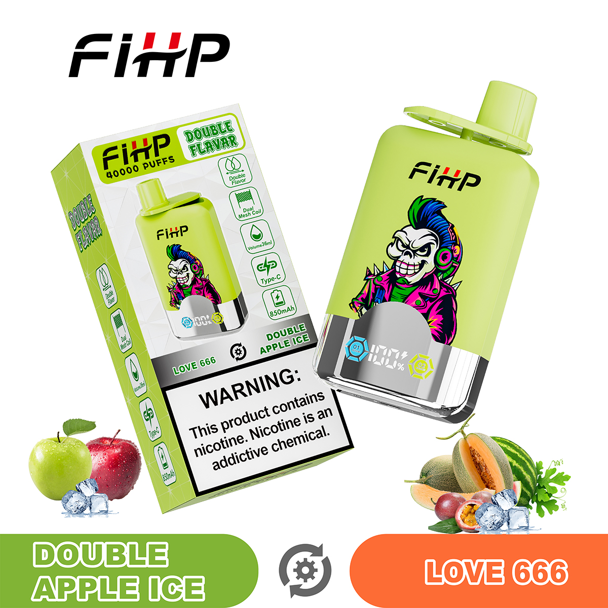 Vape FIHP 40 000 zaciągnięć 