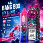 Bang Box 20 000 slukkos eldobható vape áfonyás-savanyú málnafagylalt ízben, Type-C újratölthető
