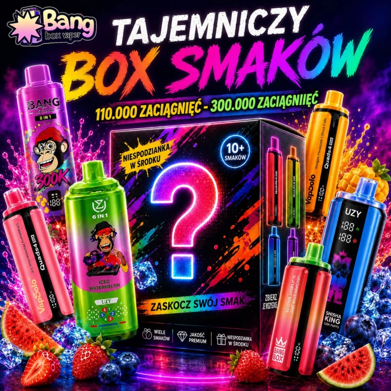 Tajemniczy Box Smaków z losowo wybranymi produktami