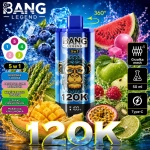 Bang Legend 120K smak Arbuz Lód – chłodzący e-papieros 5 w 1 USB-C Polska