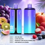 Bang Box 160000 160000 Puxadas Vape descartável, Sabores Frutados