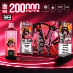 Bang Box Oil Tank 4 8IN1 200000 Puffs Disposable Vape, Multi-Flavor Red
