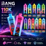 Bang Legend 110K 110000 slukk eldobható elektromos cigaretta, vegyes gyümölcsös ízek