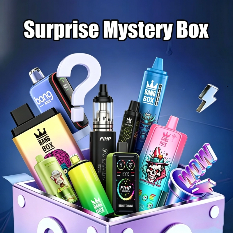 Mystery Vape Box - 3-6 Random Premium Disposable VapesSTANDARD EDITION - Minimum 3 Vapes