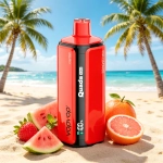 VOPVOP Quads 120K – 4 íz, 120K szippantás, rendkívül hosszú élettartamú vape Vegyes bogyós gyümölcsök + cseresznye-citrom + eper-kivi + rágógumi_2