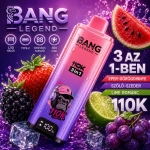 Bang Legend 110000 Eldobható Elektromos Cigaretta, Eper Görögdinnye Szőlő Szeder Lime