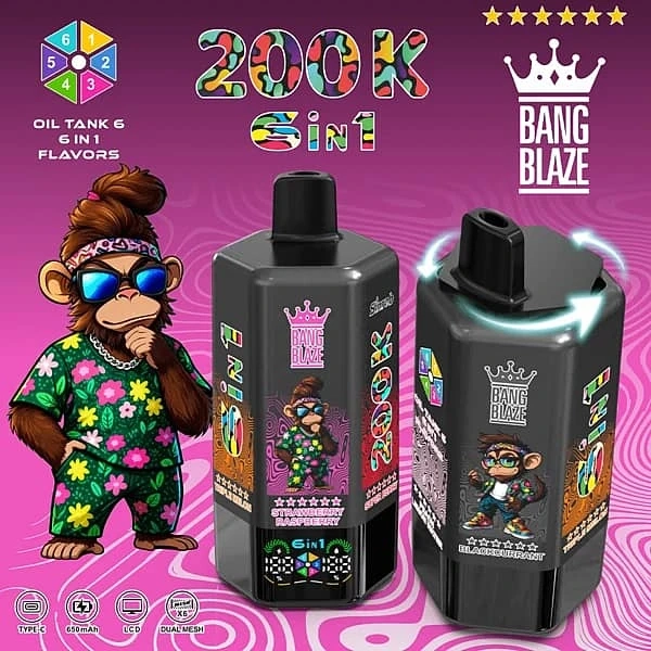 Bang Blaze 200,000 Puffs