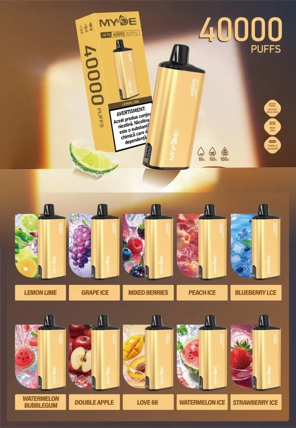 MYDE INGOT 40000 Puffs Vape