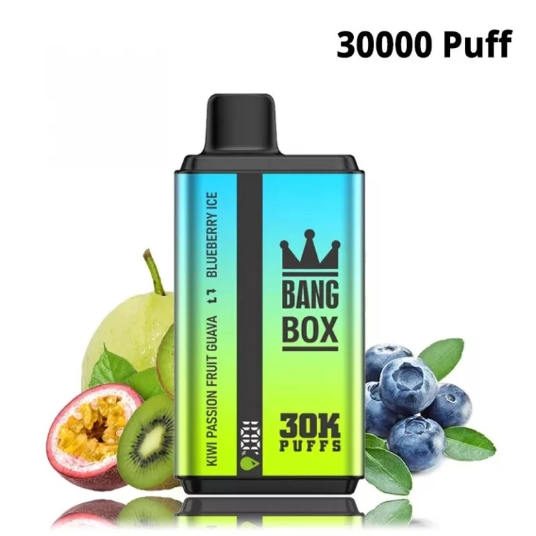 Bang Box 30000 Fújás Dupla Ízű 0% 2% 5% Alacsony Nikotintartalmú Tömeges Újratölthető Eldobható Vape Toll Nagykereskedelemben