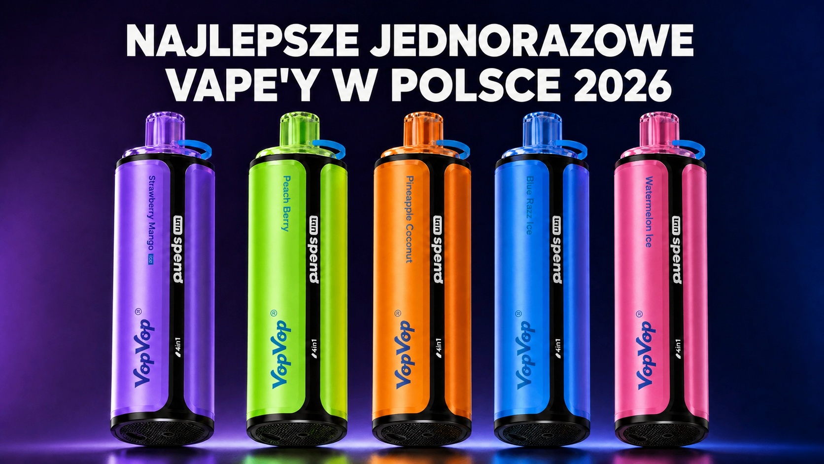 Top 5 jednorazowych vape’ów w Polsce na 2026 rok — ranking BangBox