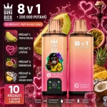 Bang Box 200K 8 v 1 Tropický meloun mix – Triple Melon, marakuja a ananas s kokosem