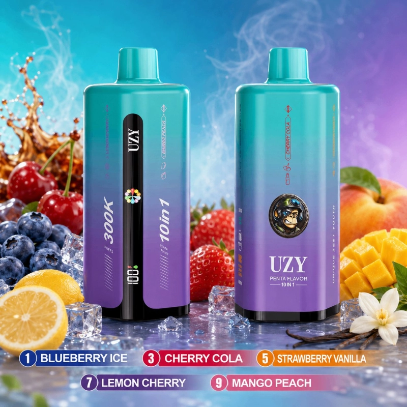UZY Penta Flavor 300000 buchów Jednorazowy e-papieros, owocowy mix