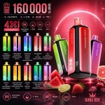 Bang Box 160000 Slukks Eldobható Elektromos Cigaretta, Vegyes Gyümölcs