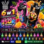 Bang Legend 150K 6w1 – 150 000 Zaciągnięć, 6 Smaków, 850 mAh