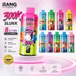 Bang Legend 8 az 1-ben 300000 slukk eldobható vape, többízű válogatás