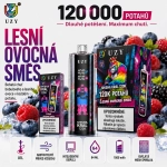 UZY Shisha Hookah King 120K Double Apple vape příchuť dvojité jablko