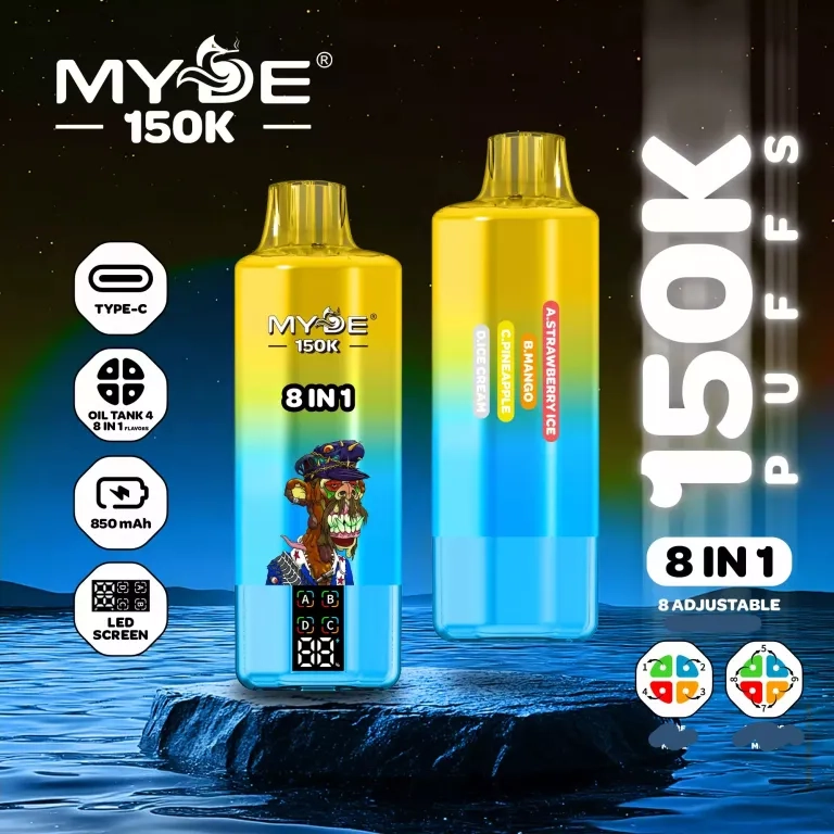 MYDE 8in1 150K Puffs Vape