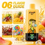 6FIHP VAPE  8in1 200K Puffs 8 Flavors Disposable Vape Wholesale