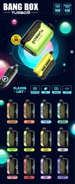 Bang Box TURBO 42000 puffs disposable starry sky electronic cigarette