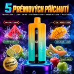 Mix ovocných příchutí UZY 10v1 s melounem, mangem, citronem a jablkem