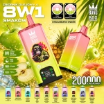 Bang Box 8w1 200000 Zaciągnięć Jednorazowy E-papieros, Wielosmakowy