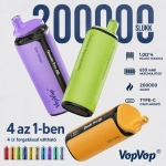 VopVop Quads Pro 200000 slukkos eldobható elektromos cigaretta, vegyes gyümölcsös (1)