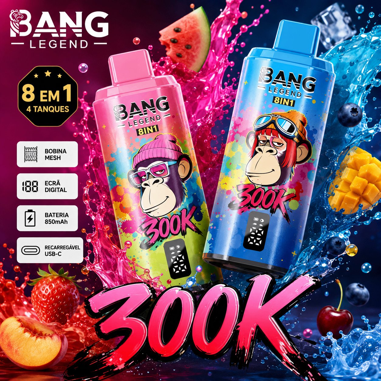 Bang Legend 300K apresentação adicional do produto