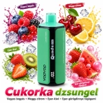 VOPVOP Quads 4 in 1 120K eldobható vape Cukorka dzsungel Vegyes bogyós Meggy citrom Eper kiwi Eper dinnye rágógumi Hungary vape 120000 puff