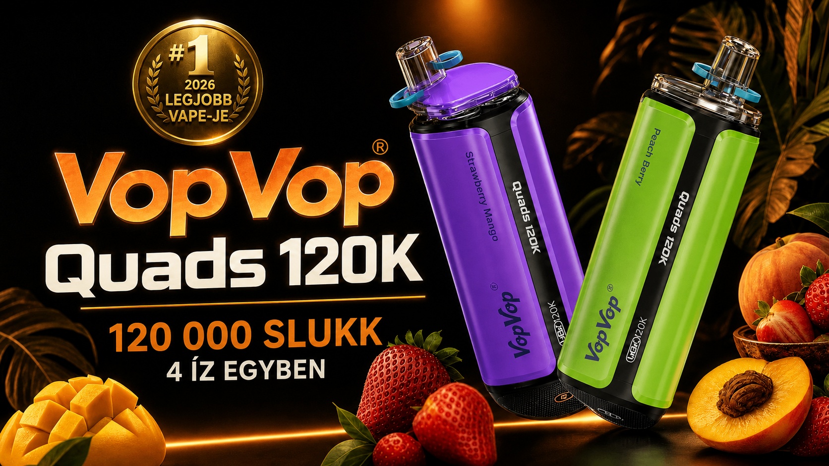 VopVop Quads 120K - 1. hely a Bang Box 2026-os rangsorában