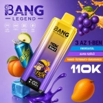 Bang Legend 110000 slukk eldobható e-cigaretta, vegyes gyümölcsös és energiaital ízek