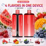 Bang Box 160K flavor set 04 with Iced Watermelon, Strawberry Mango, Blueberry and Sparkling Cherry