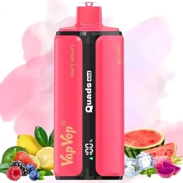 VapVop Quads 4in1 120000 slukkos eldobható elektromos cigaretta, vegyes gyümölcs ízesítés