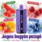 VOPVOP Quads 4 in 1 120K eldobható vape Jeges bogyós pezsgő Dinnye jég Eper mangó Áfonyás jég Pezsgős meggy Hungary berry ice vape 120k