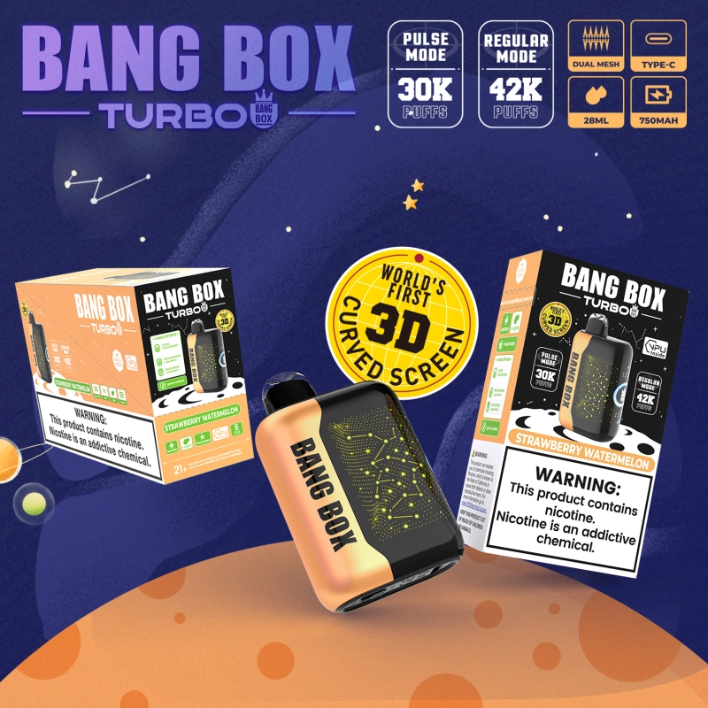 Bang Box TURBO 42000 puffs disposable starry sky electronic cigarette