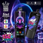 Bang Legend 6in1 150000 Puffs Disposable Vape, Grape Bubble Gum