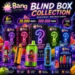 Blind Box Collection with 3–5 or 6–8 random vape devices from 110,000 to 300,000 puffs