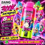 Bang Legend 8W1 300000 buchów Jednorazowy e-papieros, Różne smaki owocowe