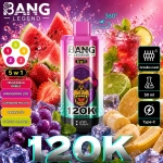 Bang Legend 120K smak Brzoskwinia Mango – słodki owocowy jednorazowy e-papieros Polska