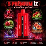 UZY 500K vape készülék 5 karakteres ízzel – Lady Killa, alma, Black Dragon Ice, eper-kiwi, nyári őszibarack
